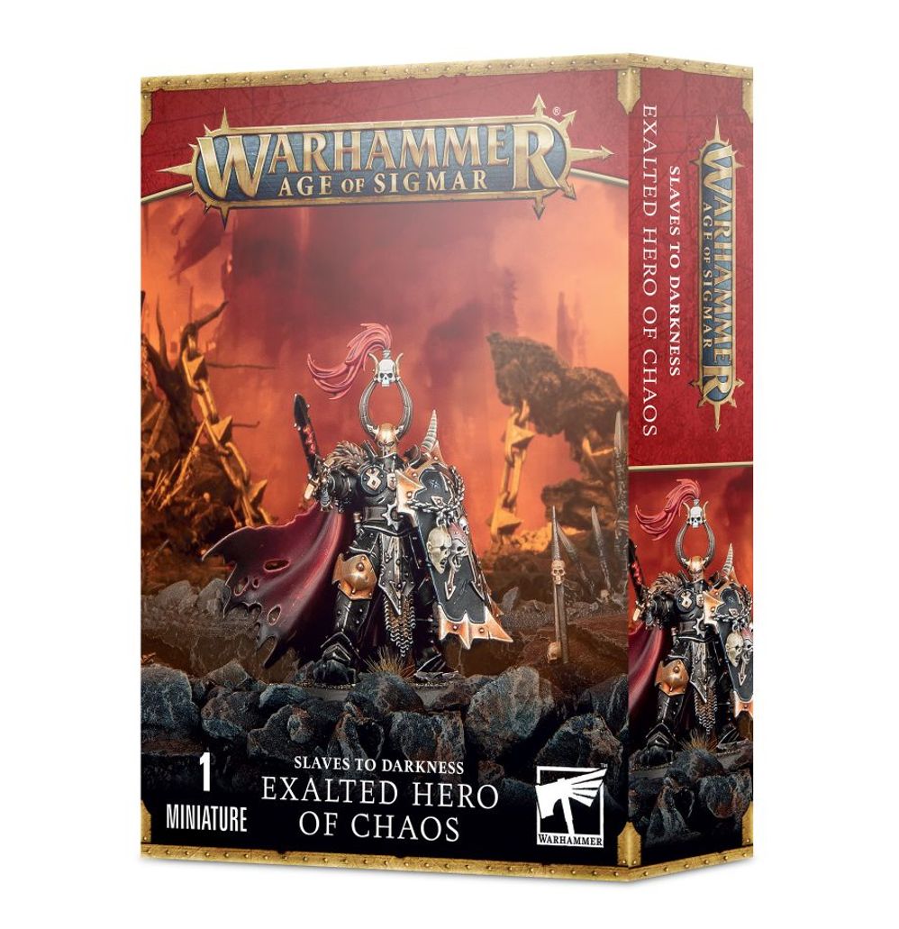 Age of Sigmar: Slaves to Darkness Exalted Hero of Chaos