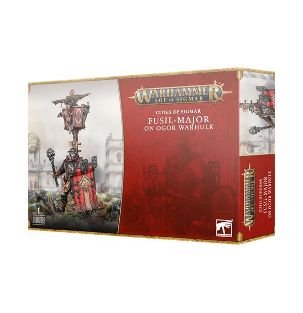 Age of Sigmar: Fusil-Major on Ogor Warhulk