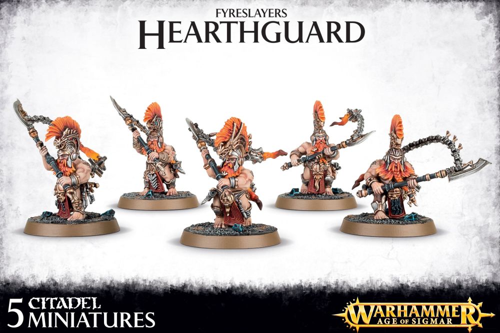 Age of Sigmar: Fyreslayers Hearthguard Berzerkers