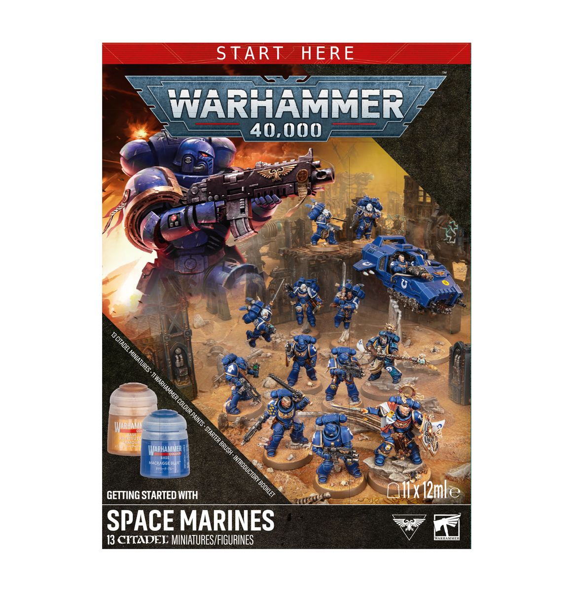 Warhammer 40k: Getting Started With Space Marines Pre-Order 2026/07/25