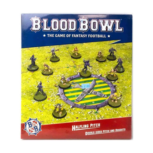Blood Bowl: Halfling Team Pitch & Dugout Set