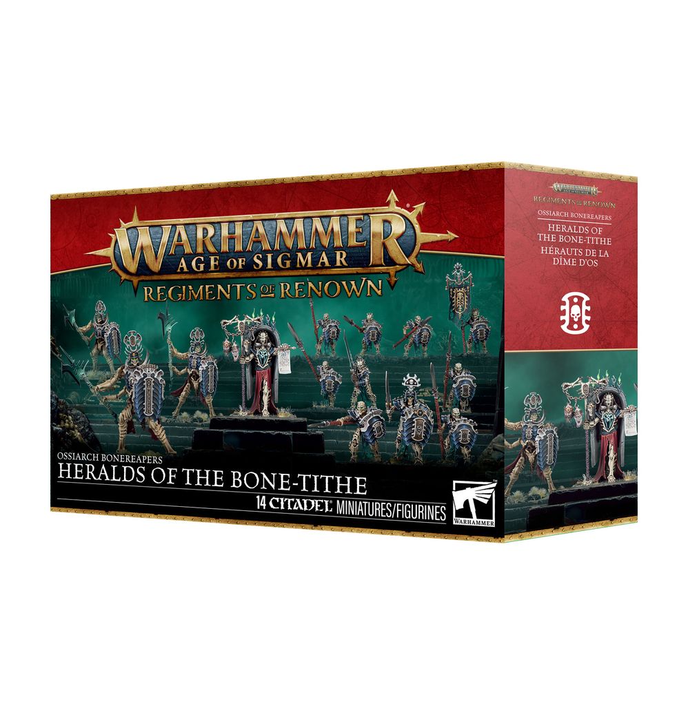Regiments of Renown: Ossiarch Bonereapers Heralds of the Bone-Tithe