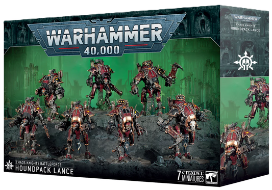 Warhammer 40k: Chaos Knights Battleforce Houndpack Lance