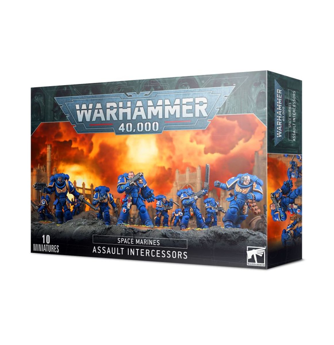 Warhammer 40k: Space Marines Assault Intercessor Squad