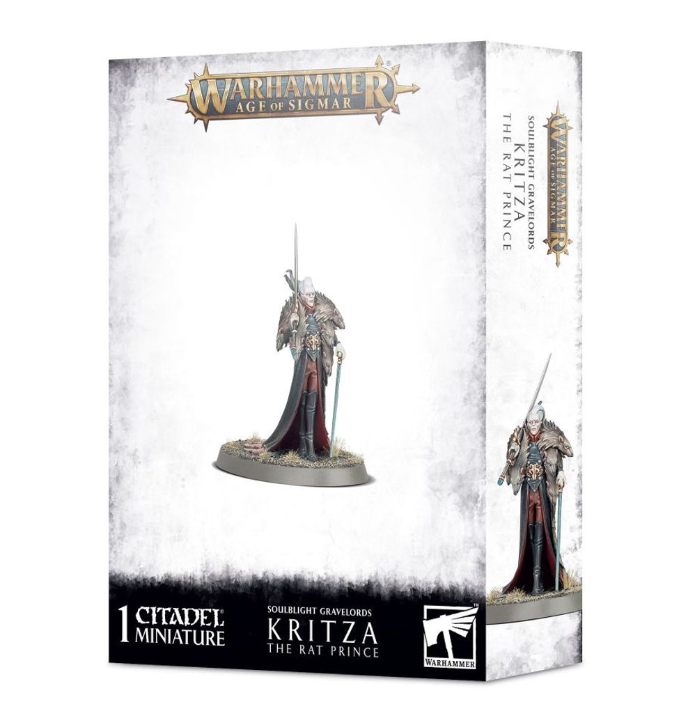 Age of Sigmar: Soulblight Gravelords Kritza The Rat Prince