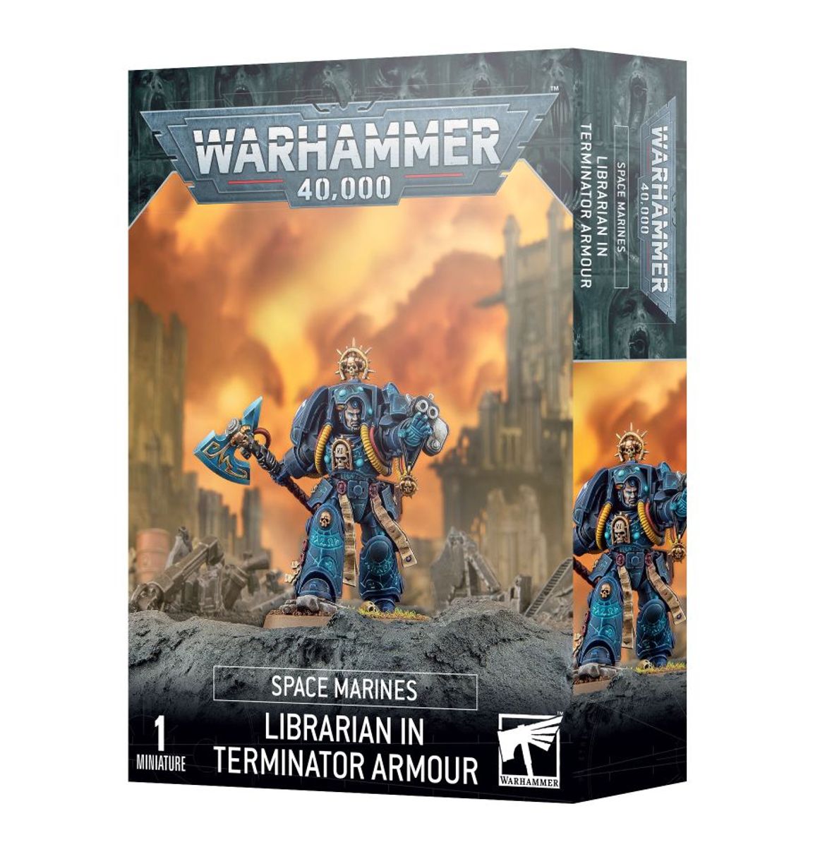 Warhammer 40k: Space Marines Librarian in Terminator Armour