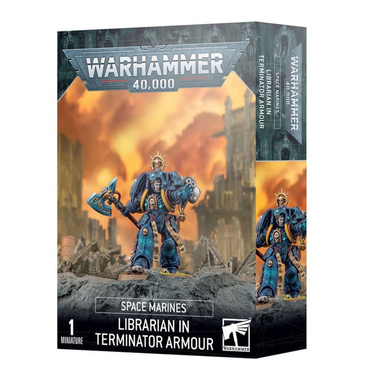 Warhammer 40k: Space Marines Librarian in Terminator Armour