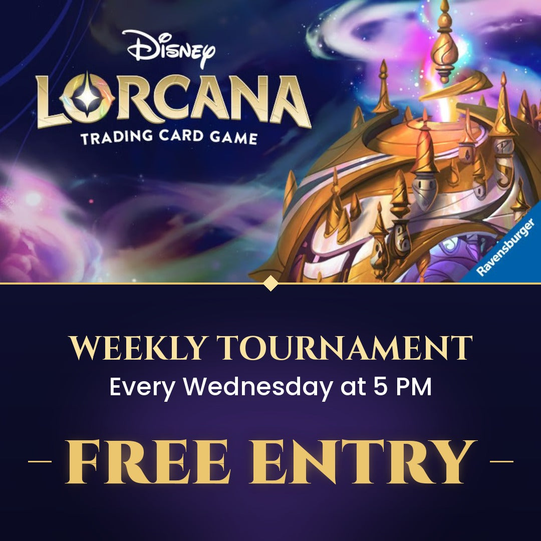 Lorcana weekly tournament free entry