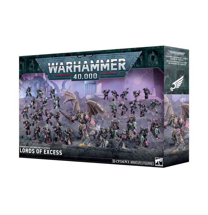 Warhammer 40k: Emperor's Children BAttleforce Lords of Excess