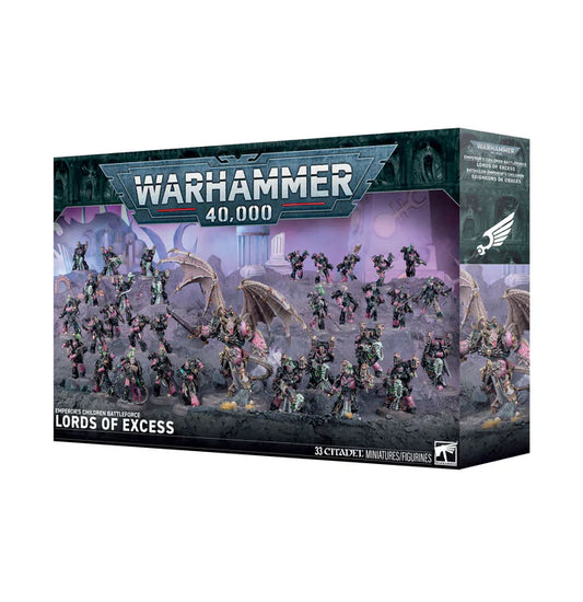 Warhammer 40k: Emperor's Children Battleforce Lords of Excess