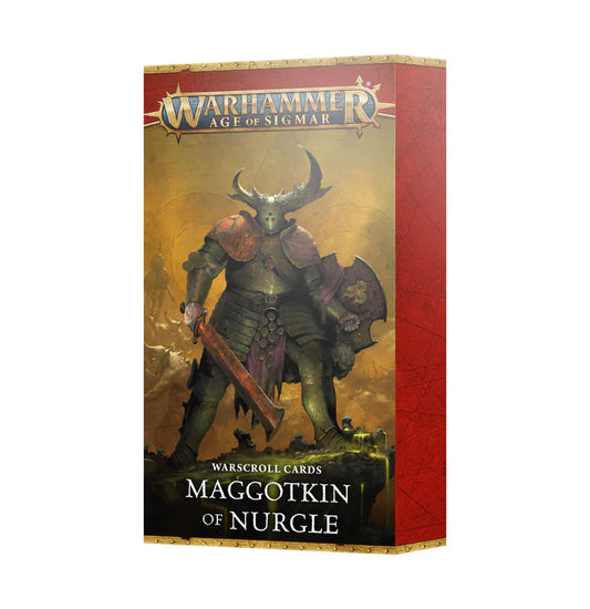 Age of Sigmar: Warscroll Cards Maggotkin of Nurgle