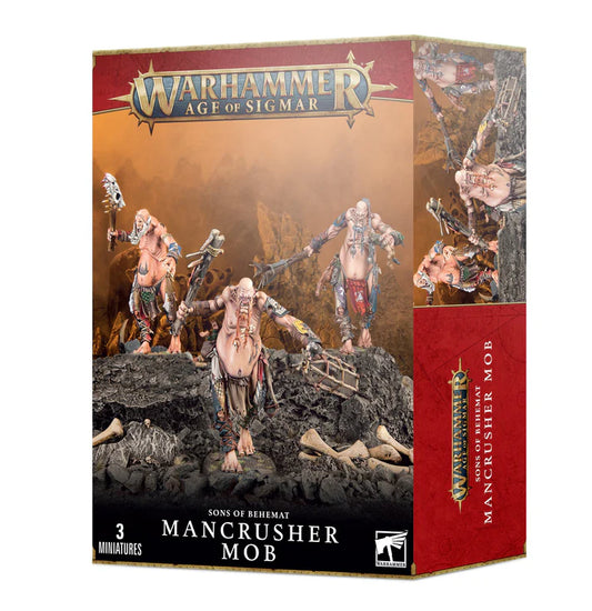Age of Sigmar: Sons of Behemat Mancrusher Mob
