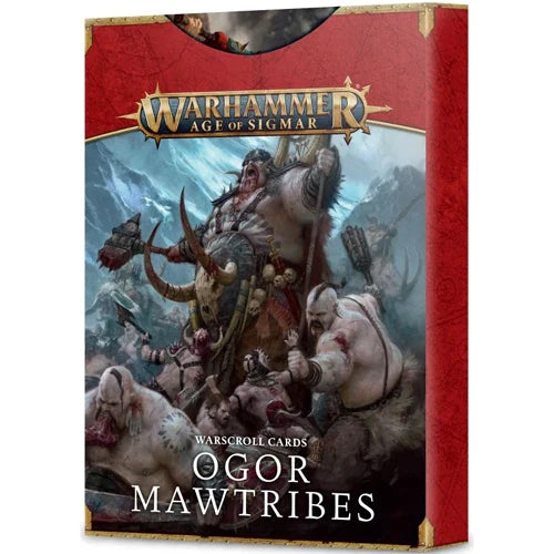Age of Sigmar: Warscroll Cards Ogor Mawtribes