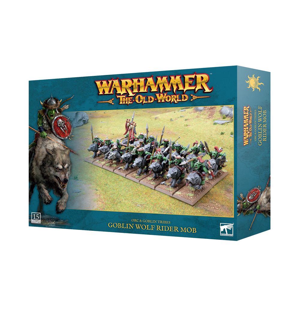 The Old World: Orc & Goblin Tribes Goblin Wolf Rider Mob