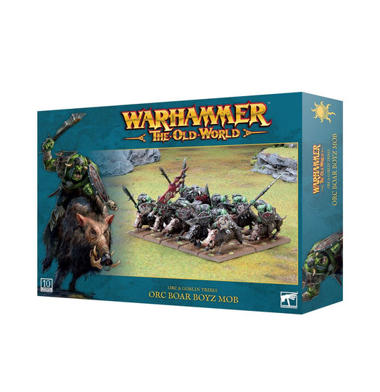 The Old World: Orc & Goblin Tribes Orc Boar Boyz Mob