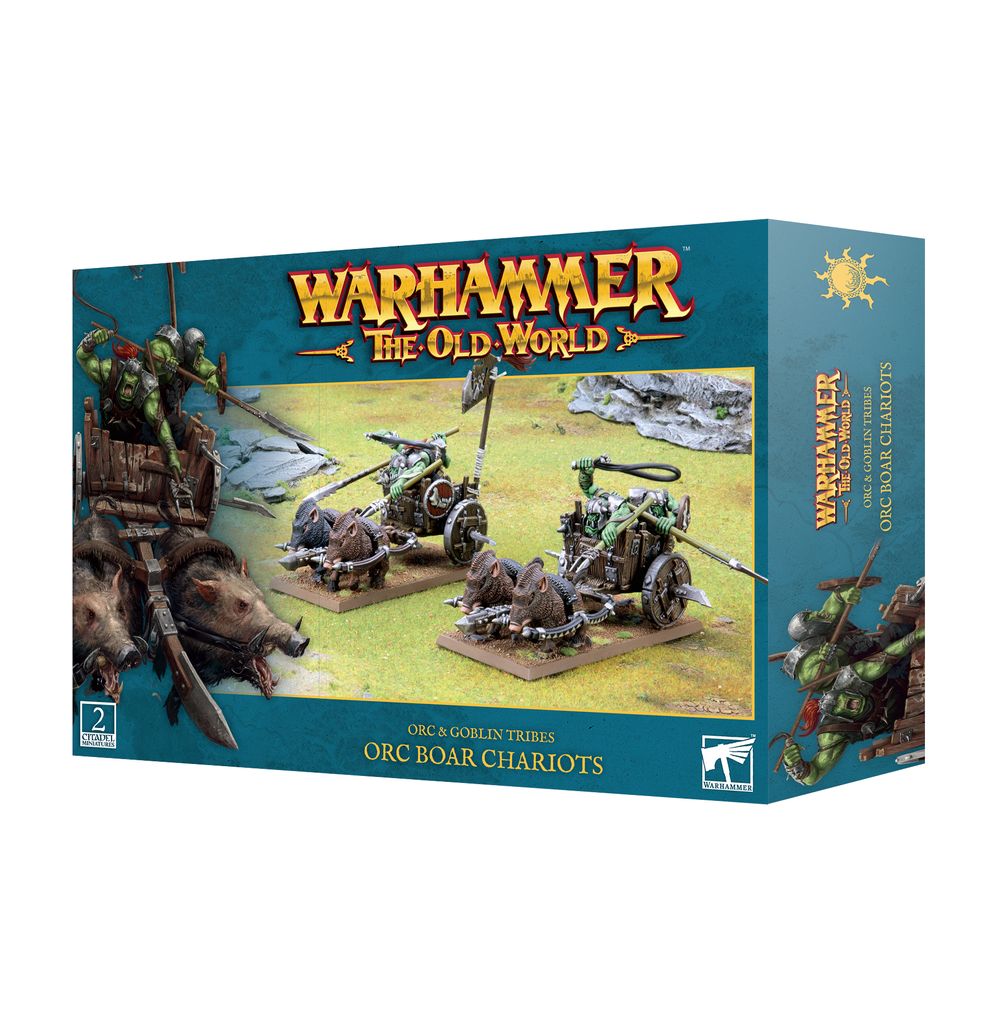 The Old World: Orc & Goblin Tribes Orc Boar Chariots