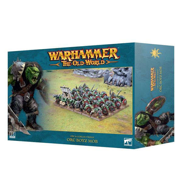 The Old World: Orc & Goblin Tribes Orc Boyz Mob