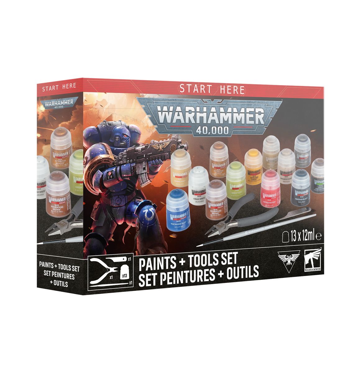 Warhammer 40k: Paints + Tools Set Pre-Order 2026-07-25