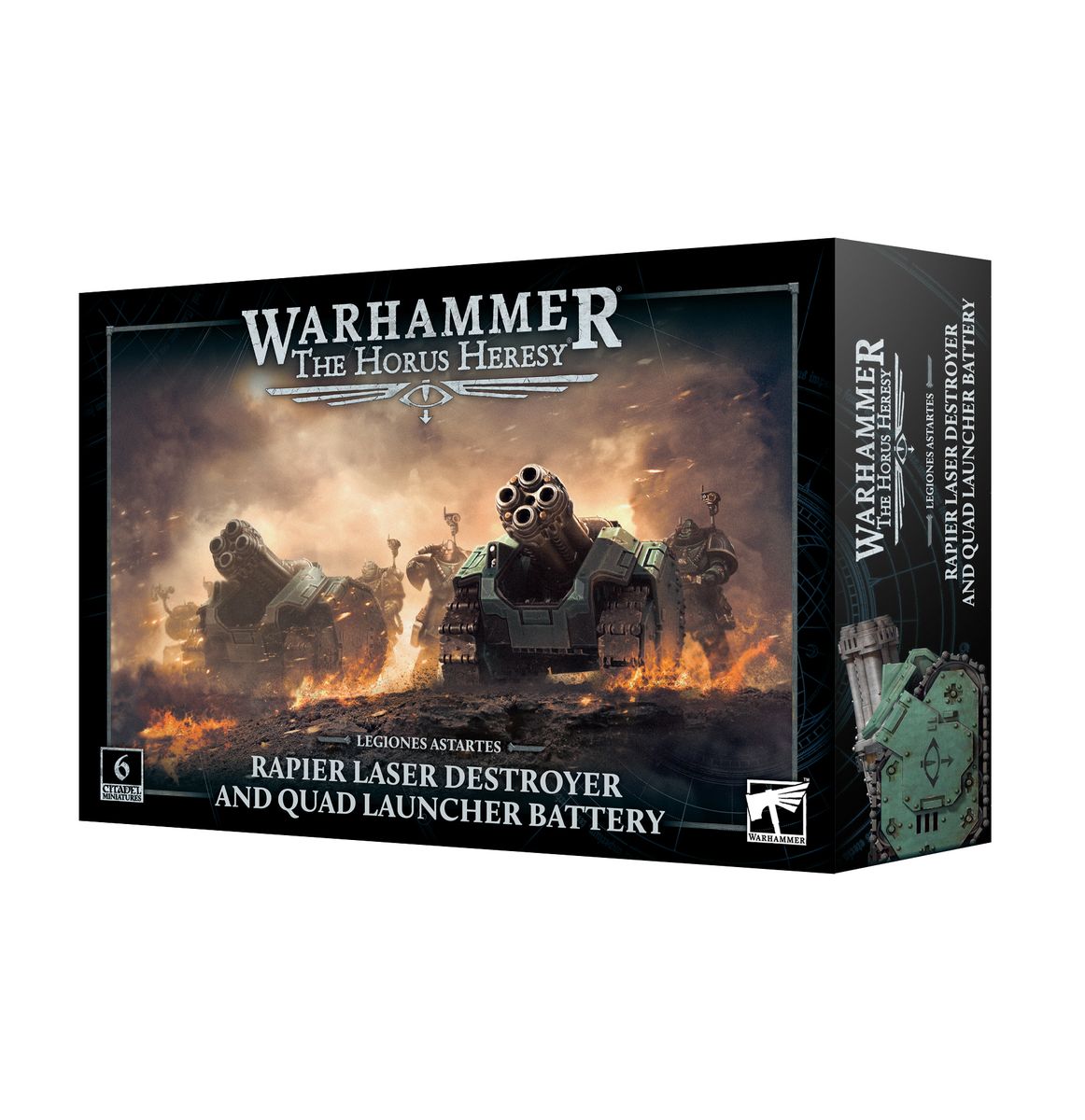 The Horus Heresy: Legiones Astartes Rapier Laser Destroyer and Quad Launcher Battery