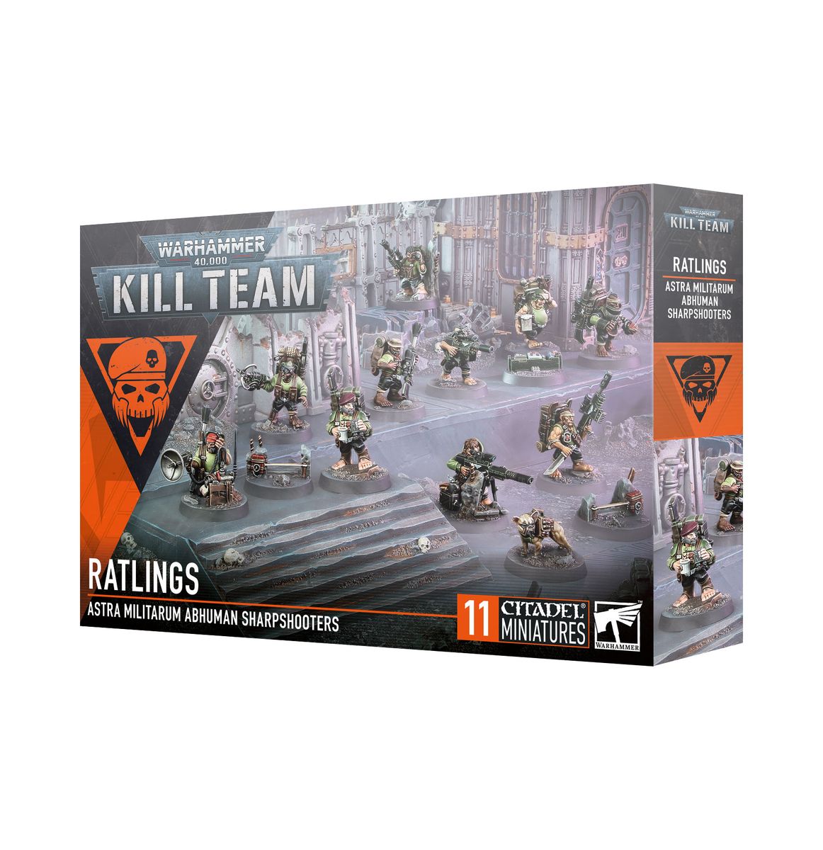 Warhammer 40k: Kill Team Ratlings Astra Militarum Abhuman Sharpshooters