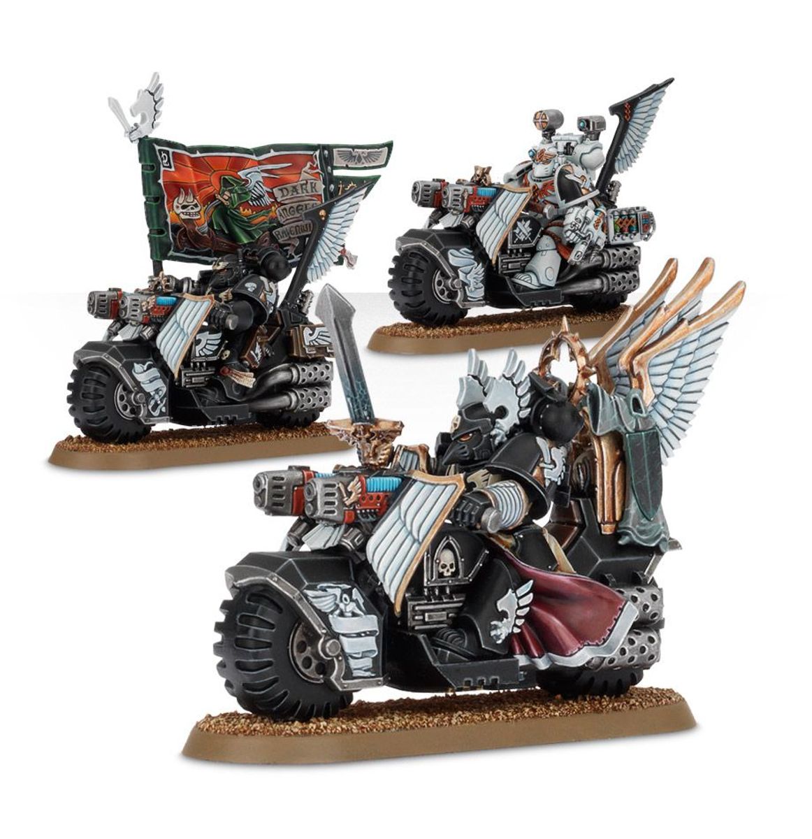 Warhammer 40k: Dark Angels Ravenwing Command Squad