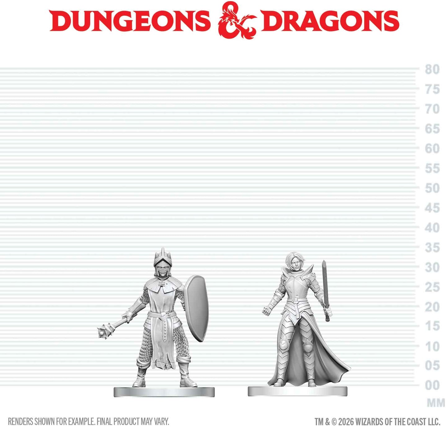 Dungeons & Dragons Black Guantlet & Zhentilar Paladin of Bane