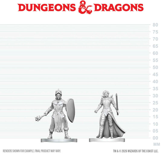 Dungeons & Dragons Black Guantlet & Zhentilar Paladin of Bane