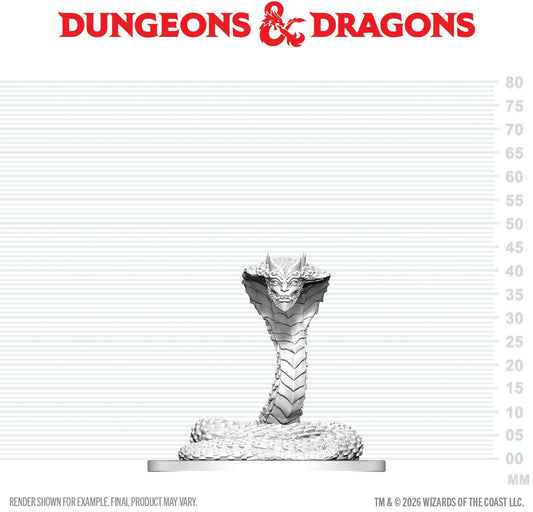 Dungeons & Dragons Guardian Naga