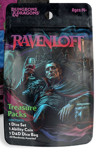 Dungeons & Dragons Mists of Ravenloft Treasure Packs