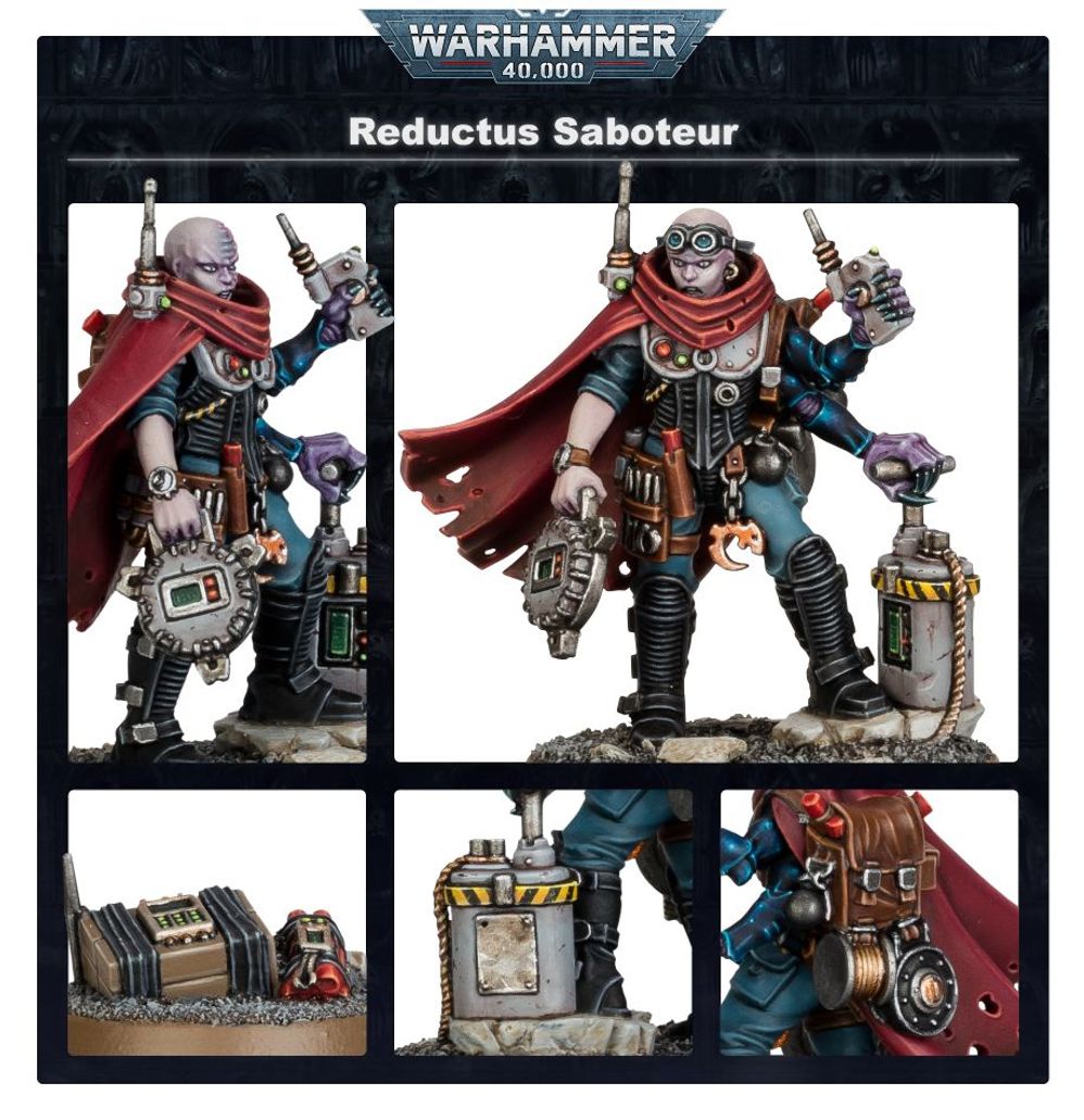 Warhammer 40k: Genestealer Cults Reductus Saboteur