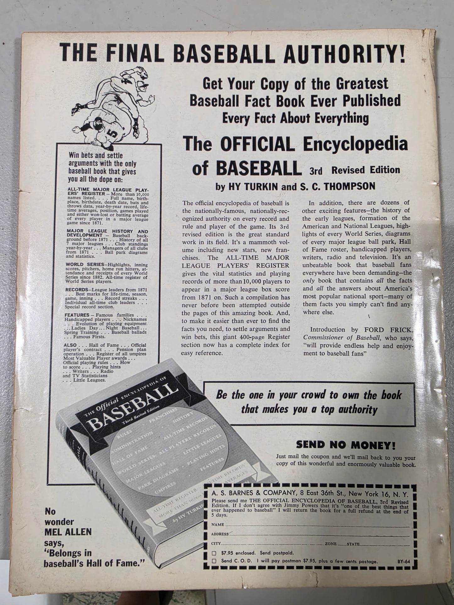 Street and Smith's 1964 Yearbook Baseball