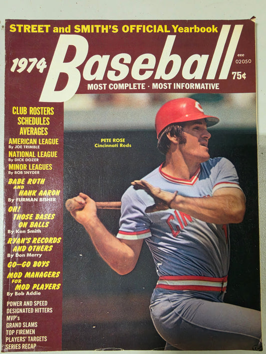 Street and Smith's Official Yearbook 1974 Baseball