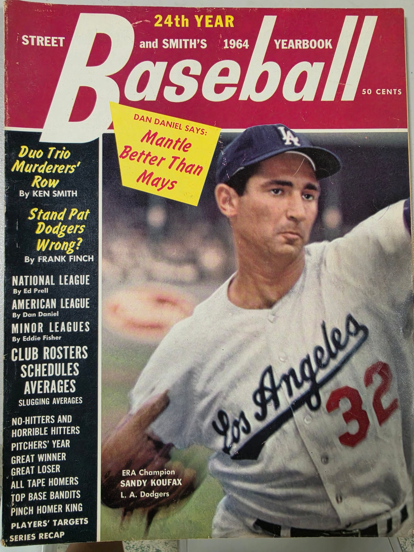 Street and Smith's 1964 Yearbook Baseball