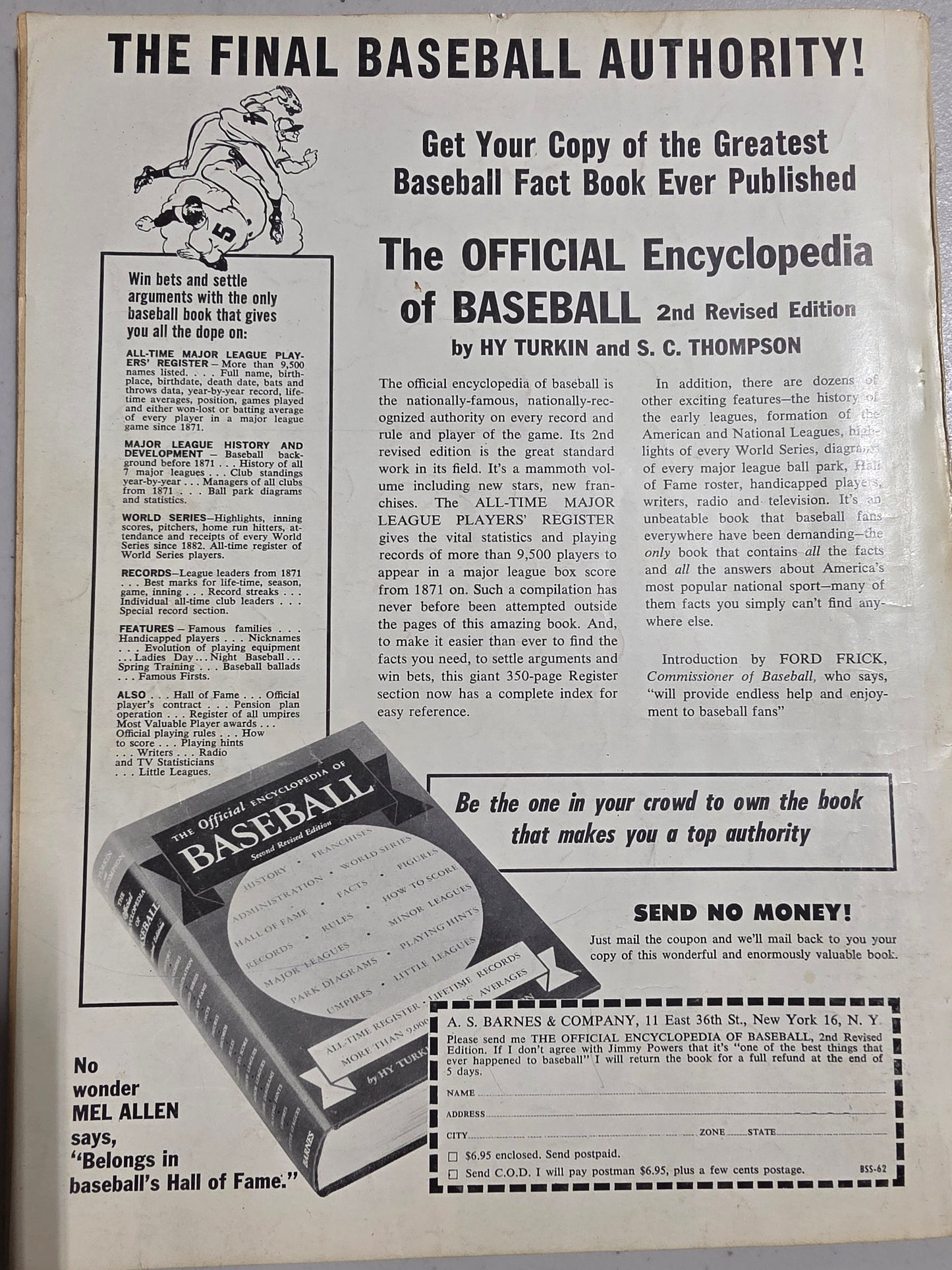 Street and Smith's Official Yearbook 1962 Baseball