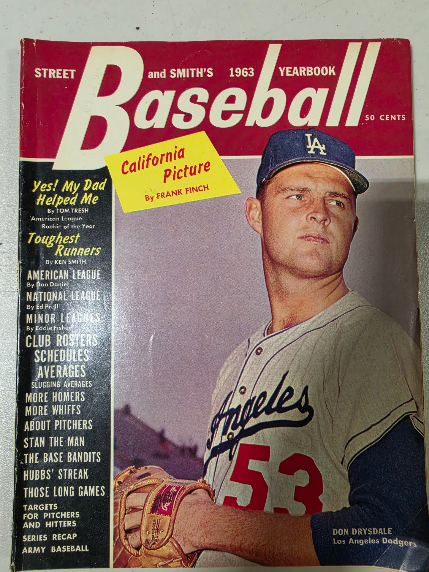 Strret and Smith's Baseball 1963 Yearbook