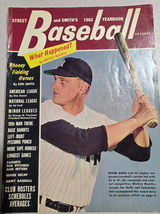 Street and Smith's Official Yearbook 1962 Baseball