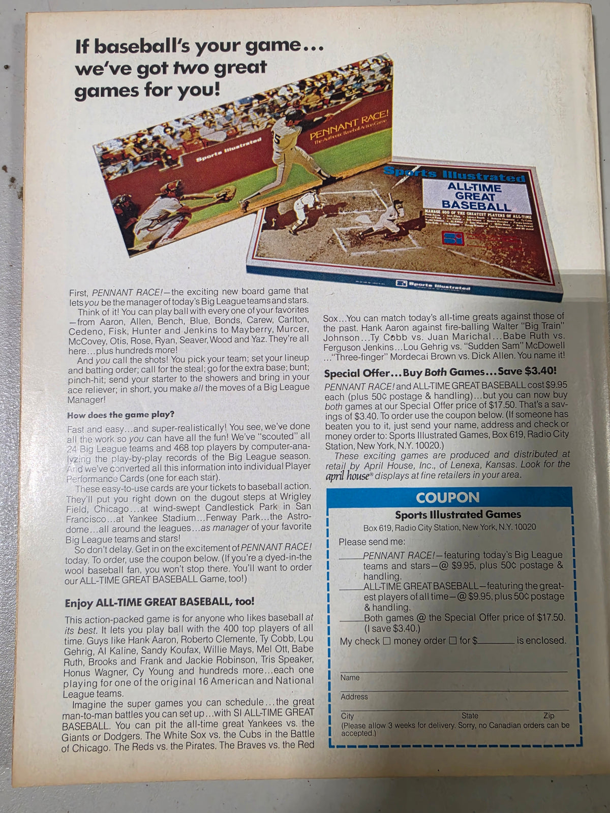 Street and Smith's Official Yearbook 1974 Baseball