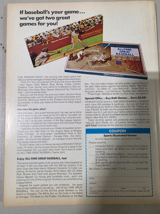 Street and Smith's Official Yearbook 1974 Baseball