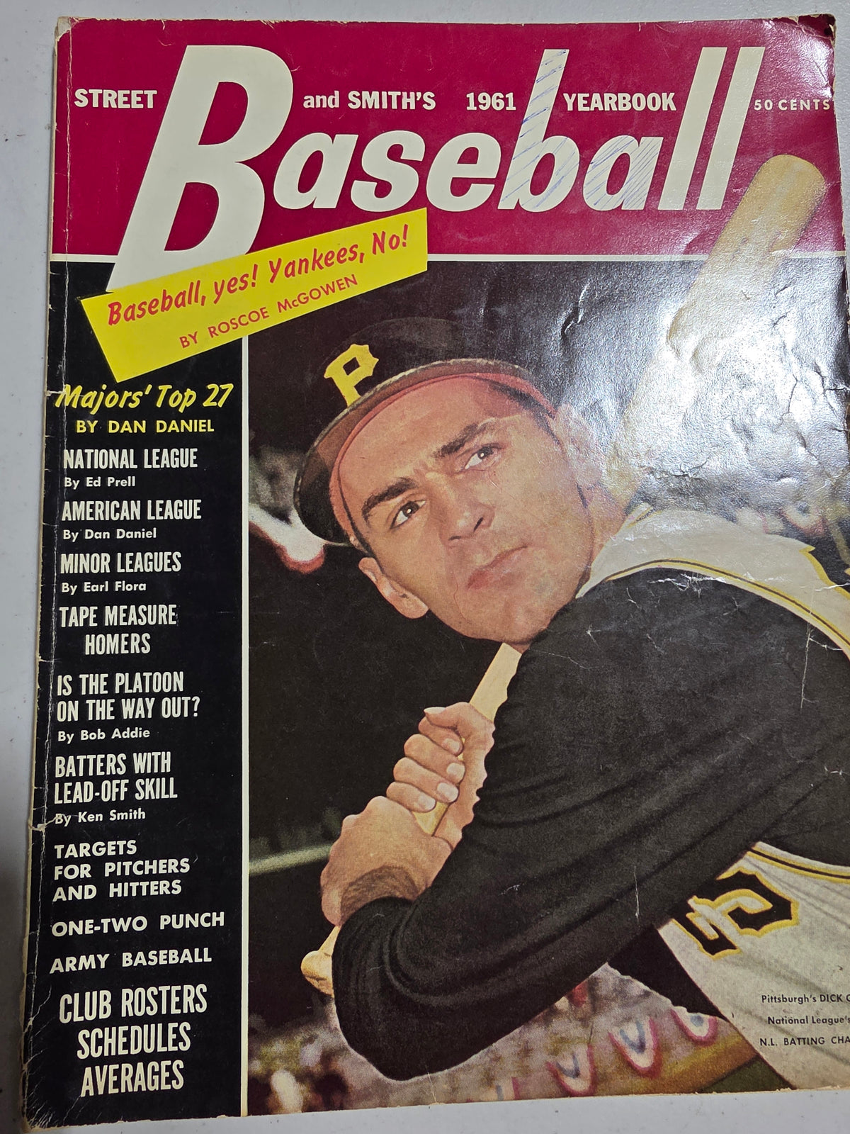 Street and Smith's Official Yearbook 1961 Baseball