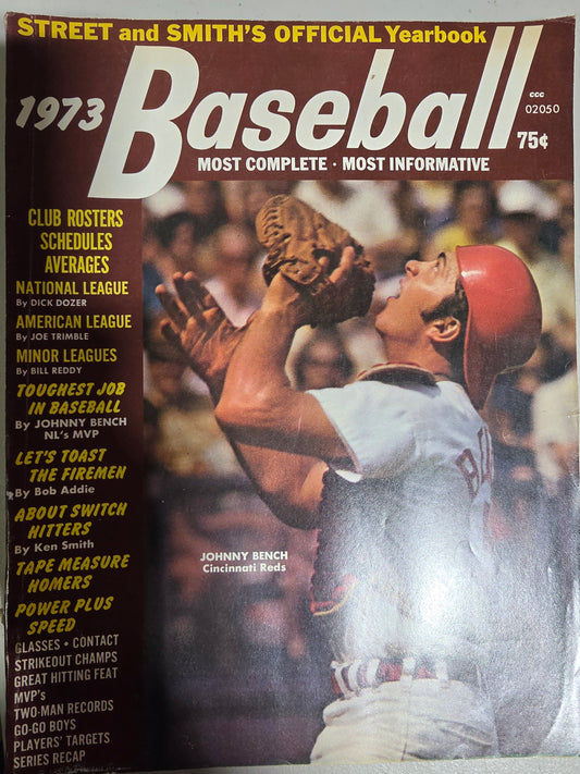 Street and Smith's Official Yearbook 1973 Baseball
