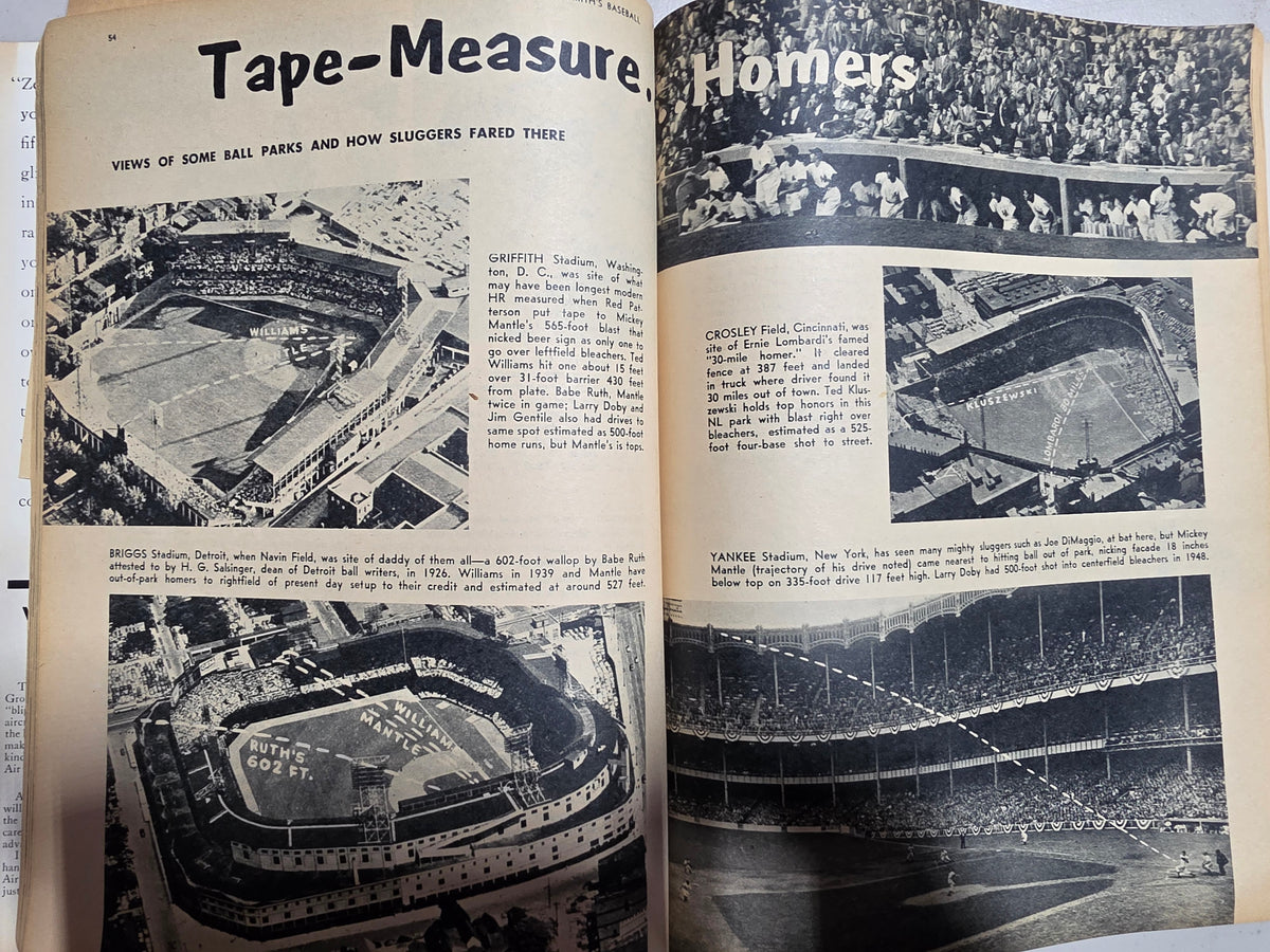 Street and Smith's Official Yearbook 1961 Baseball