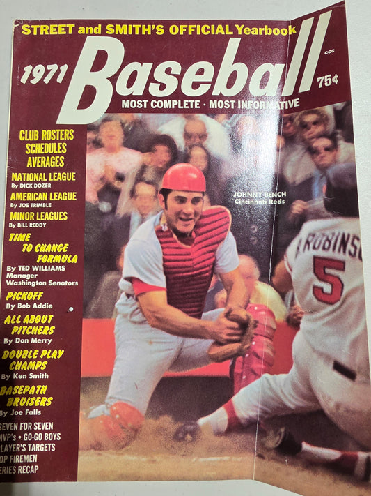 Street and Smith's Official Yearbook 1971 Baseball