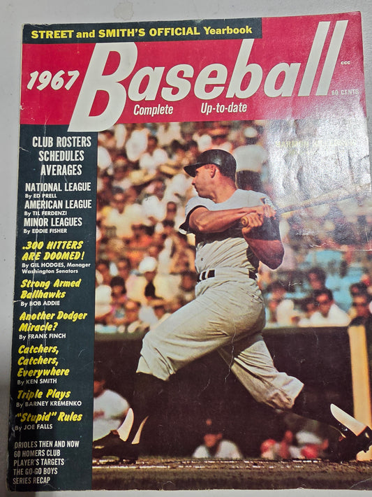 Street and Smith's Official Yearbook 1967 Baseball