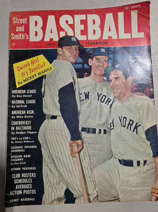 Street and Smith's Official Yearbook 1957 Baseball