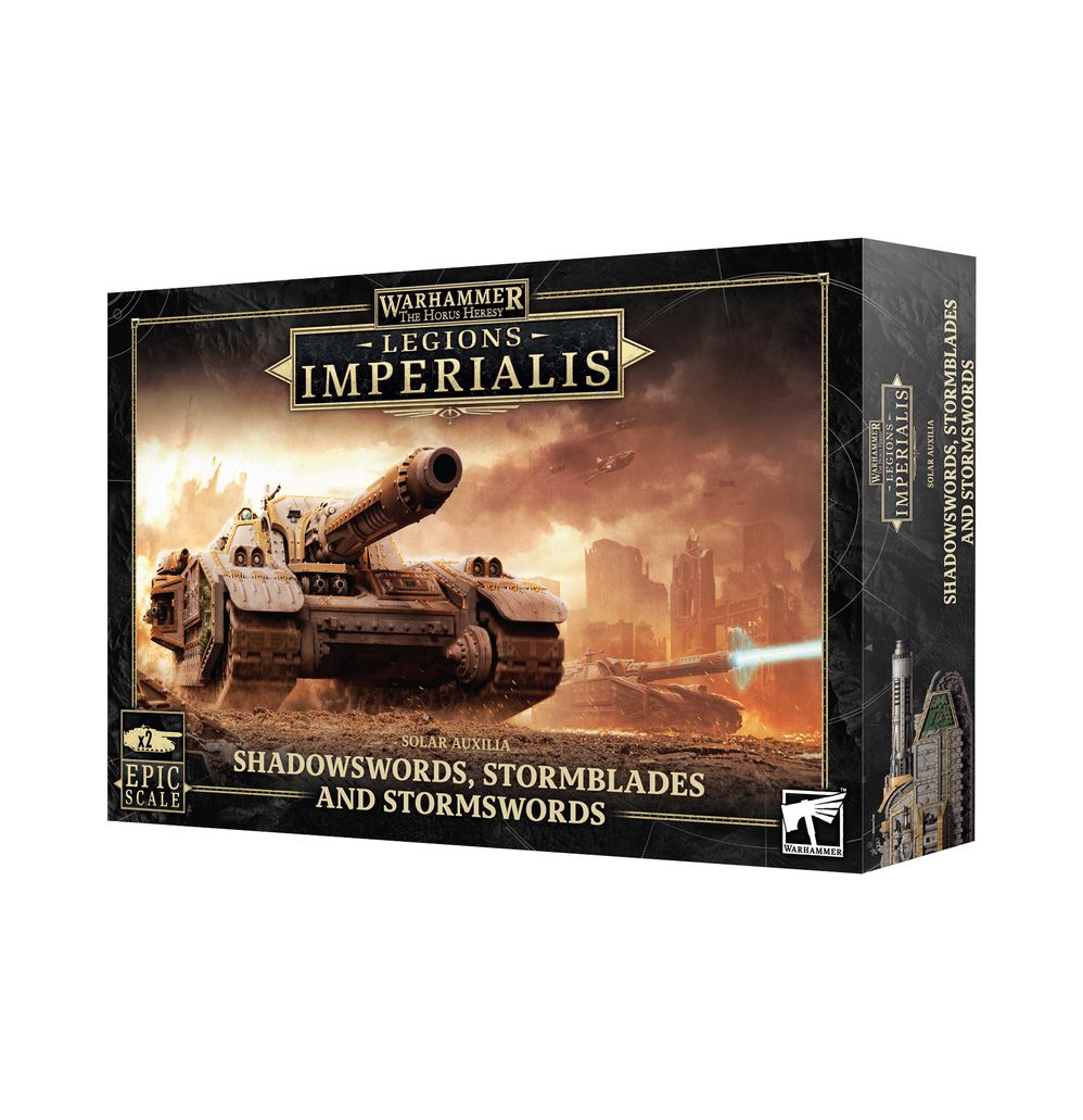 The Horus Heresy: Legions Imperialis Solar Auxilia Shadowswords, Stormblades, and Stormswords