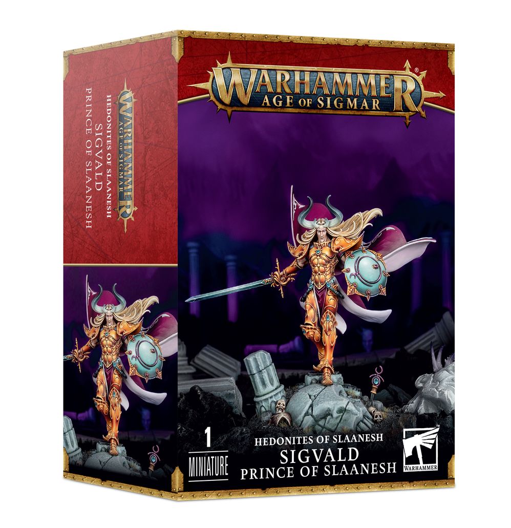 Age of Sigmar: Hedonites of Slaanesh Sigvald Prince of Slaanesh
