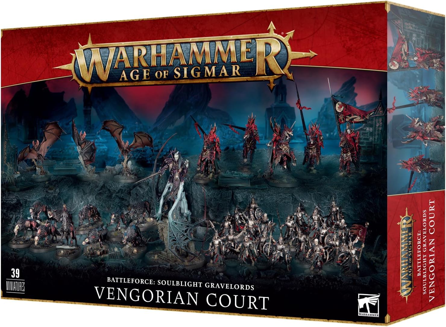 Warhammer Age of Sigmar game box soulblight gravelords vengorian court