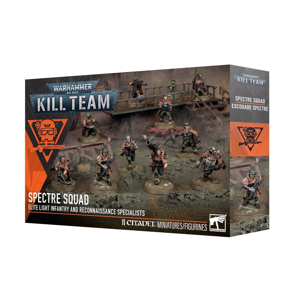 Warhammer 40k: Kill Team Spectre Squad Elite Light Infantry and Reconnaissance Specialists