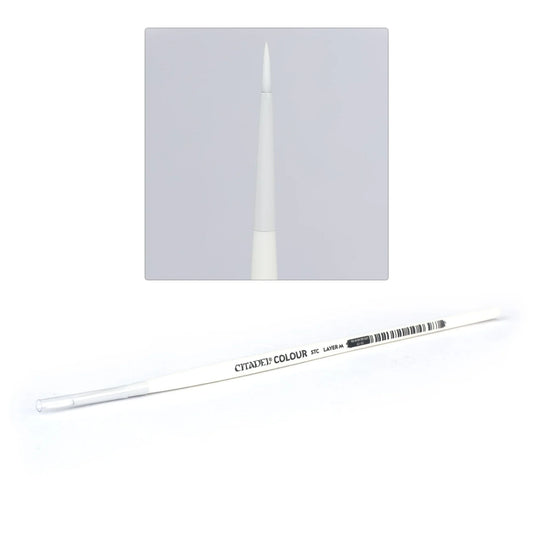 synthetic layer brush medium size