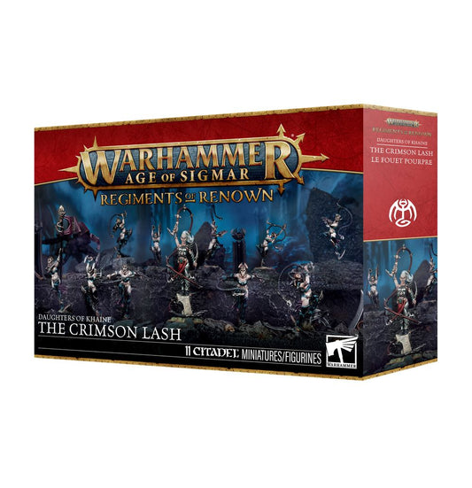 Age of Sigmar: Regiments of Renown Daughters of Khaine The Crimson Lash